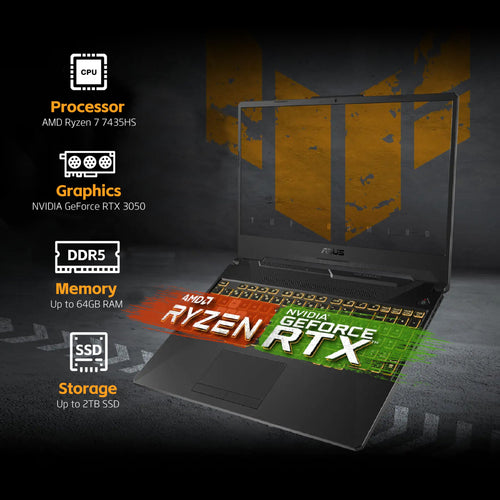 ASUS 15.6 inch Gaming Laptop Ryzen 7 7435HS