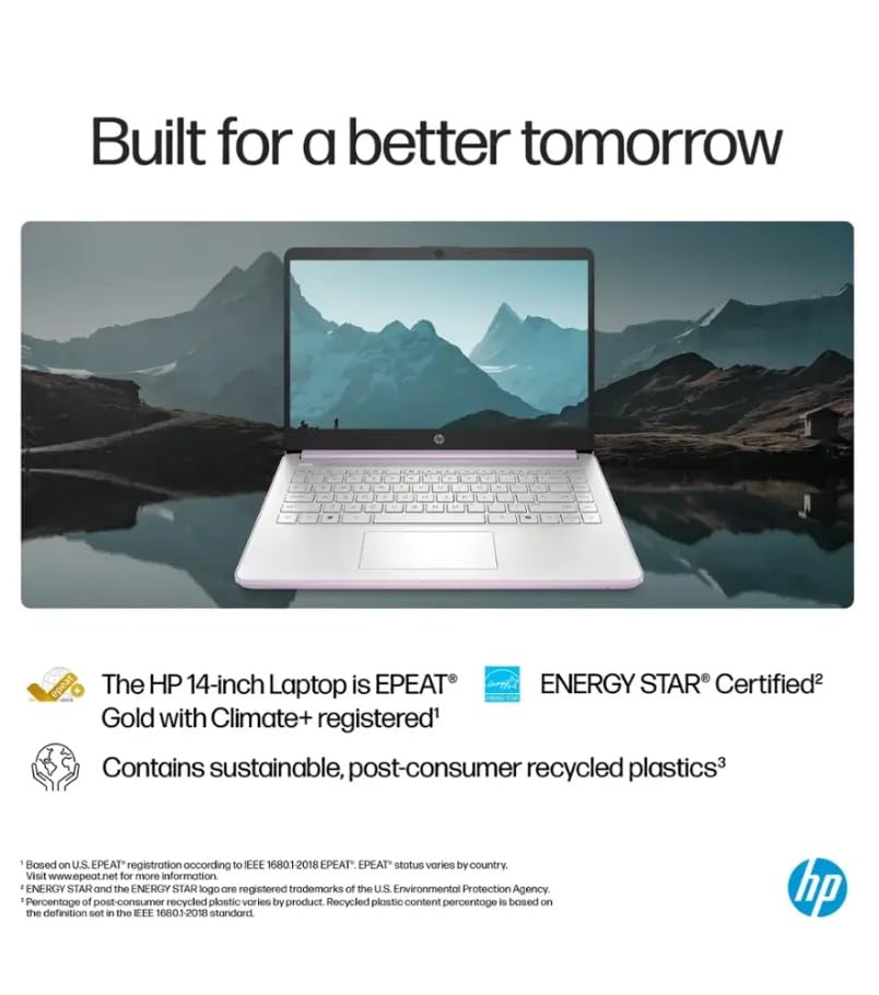 HP 2025 Student Business Laptop, Intel Processor N150(up to 3.6 GHz), 14 Inch LED Screen,1 Year Office 365, Windows 11 Home,w/YYY Accessories,