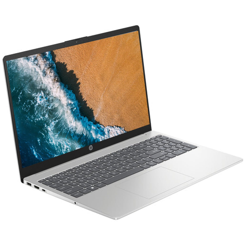 HP 15.6" Portable Laptop (Include 1 Year Microsoft 365), HD Display, Intel Quad-Core N200 Processor, Wi-Fi 6, Webcam, HDMI, Numeric Keypad, Windows 11 Home