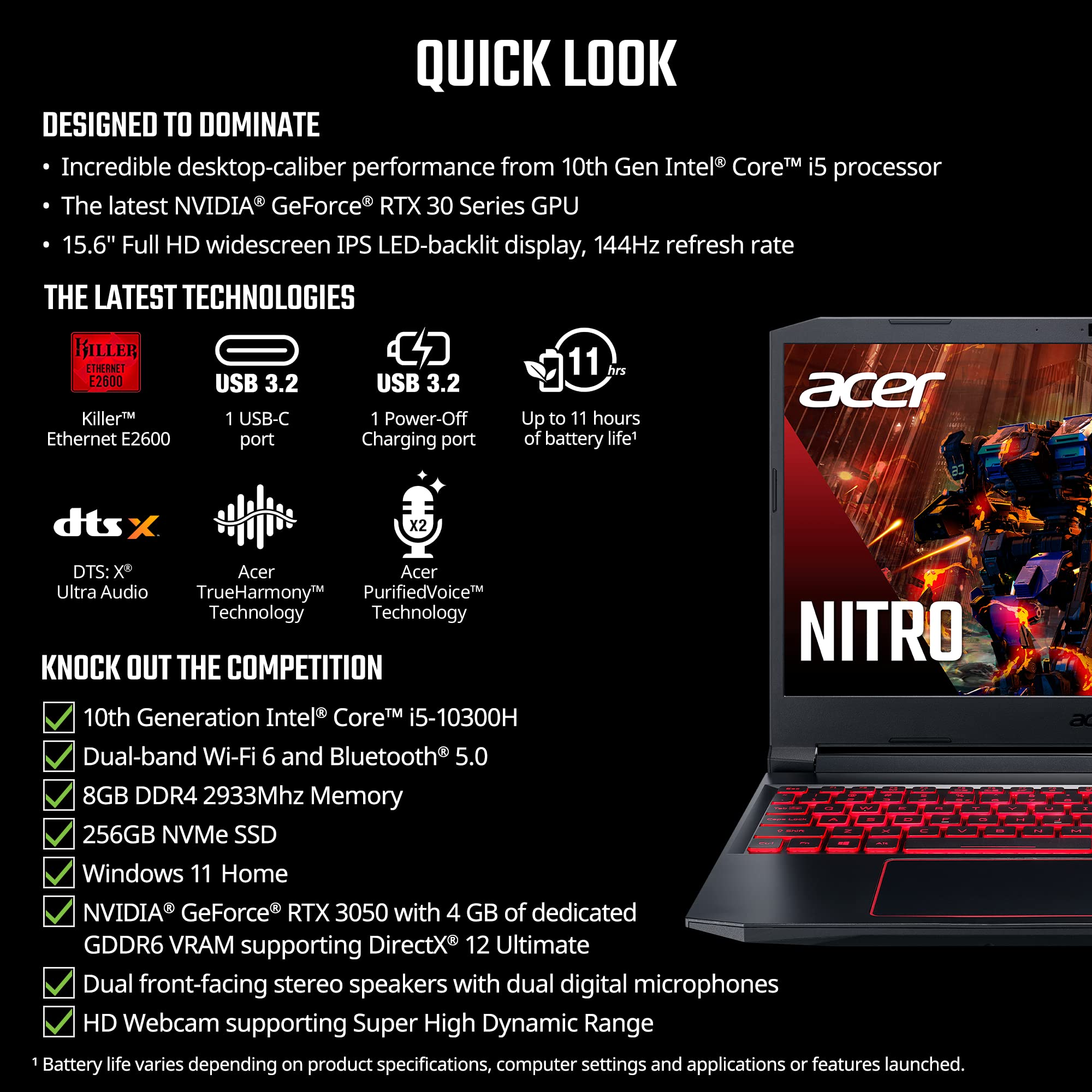 Acer Nitro Gaming Laptop