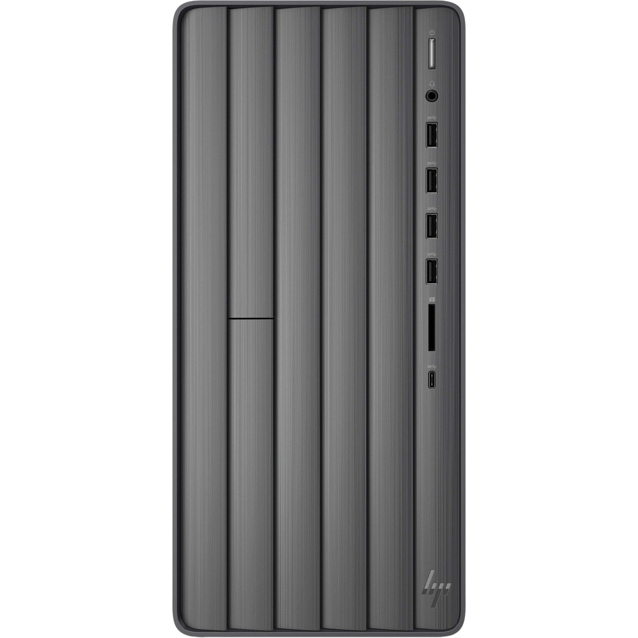 HP Envy TE01-1150xt Home & Business Desktop (Intel i7-10700 8-Core, 32GB RAM, 1TB PCIe SSD + 1TB HDD (3.5), Intel HD 630, WiFi, Bluetooth, 4xUSB 3.1, 1xHDMI, SD Card, Win 11 Pro) with Hub