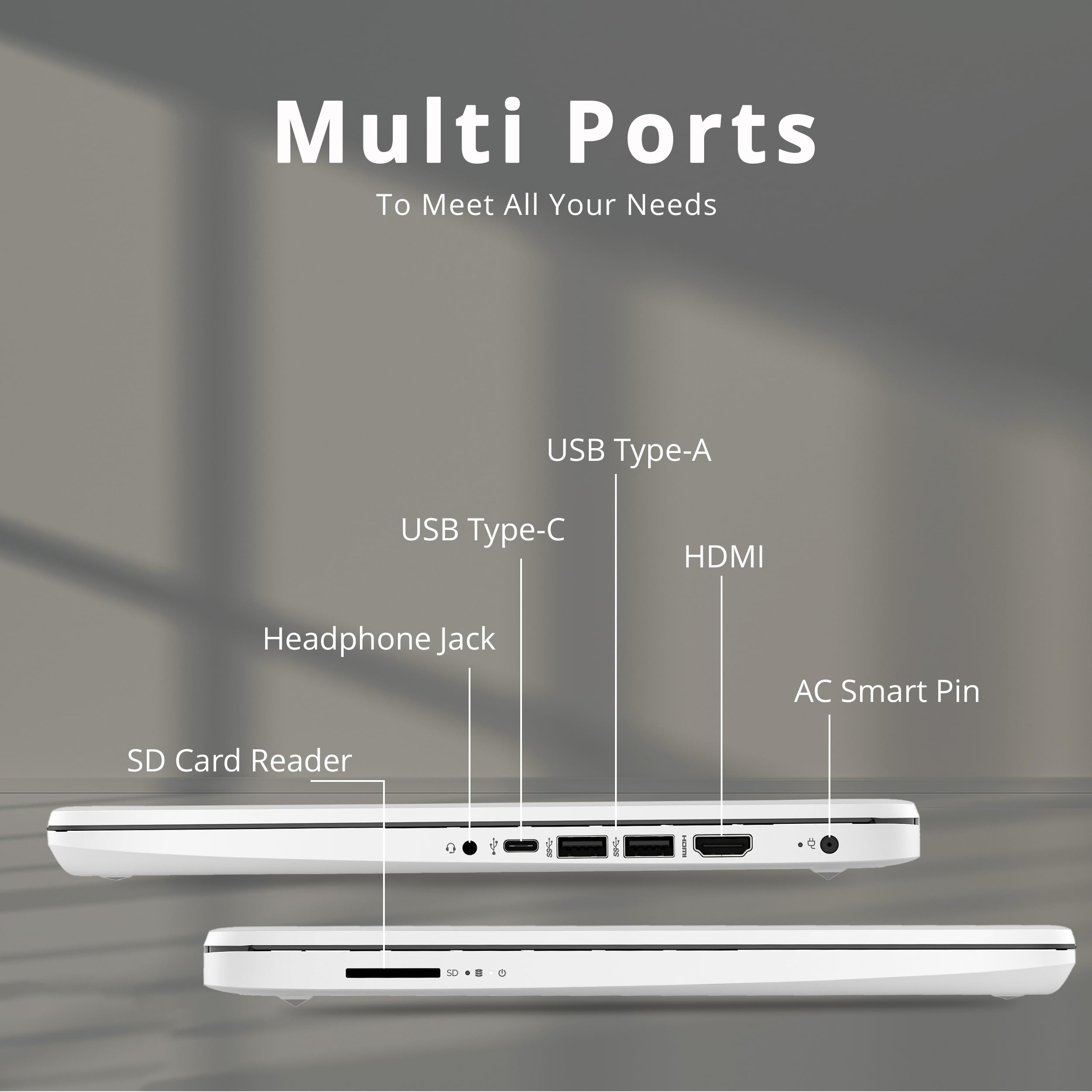 HP Stream 14" HD BrightView Laptop, Intel Celeron N4120 Processor, 4GB RAM, 64GB SSD, Intel UHD Graphics, 720p Webcam, WiFi, HDMI, Win 11 S, Black (Renewed)