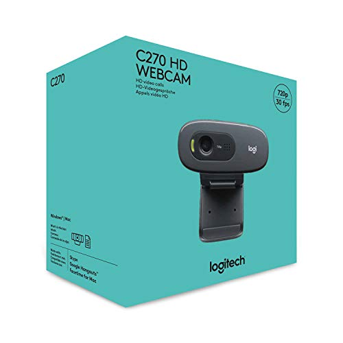 Logitech Brio Full HD 1080p Webcam for Meetings, Streaming, Desktop, Laptop, PC - Built-in Mic, Shutter, USB-A, Teams, Zoom