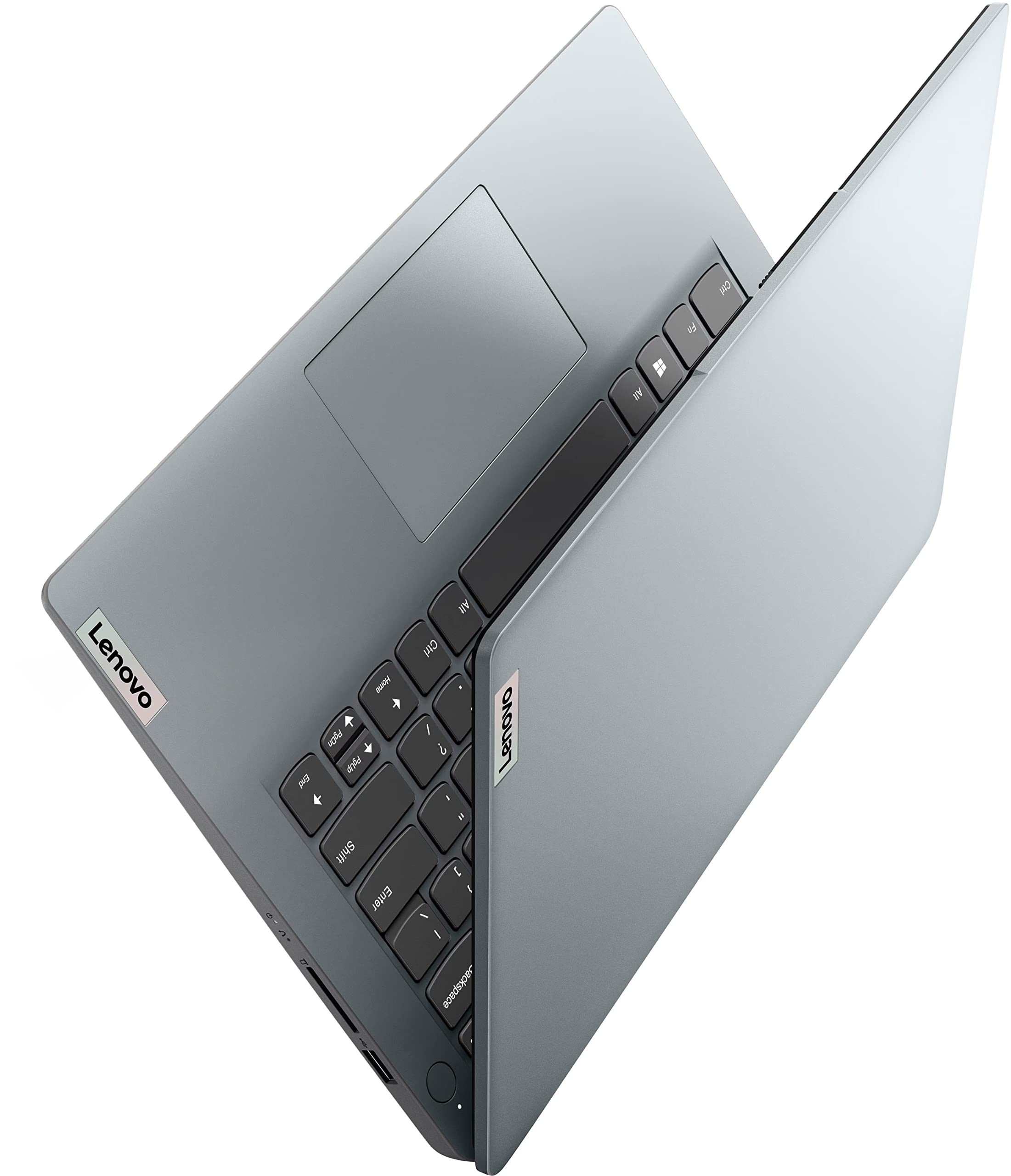Lenovo IdeaPad 1 14 Laptop, 14.0" HD Display, Intel Celeron N4020, Ice Blue