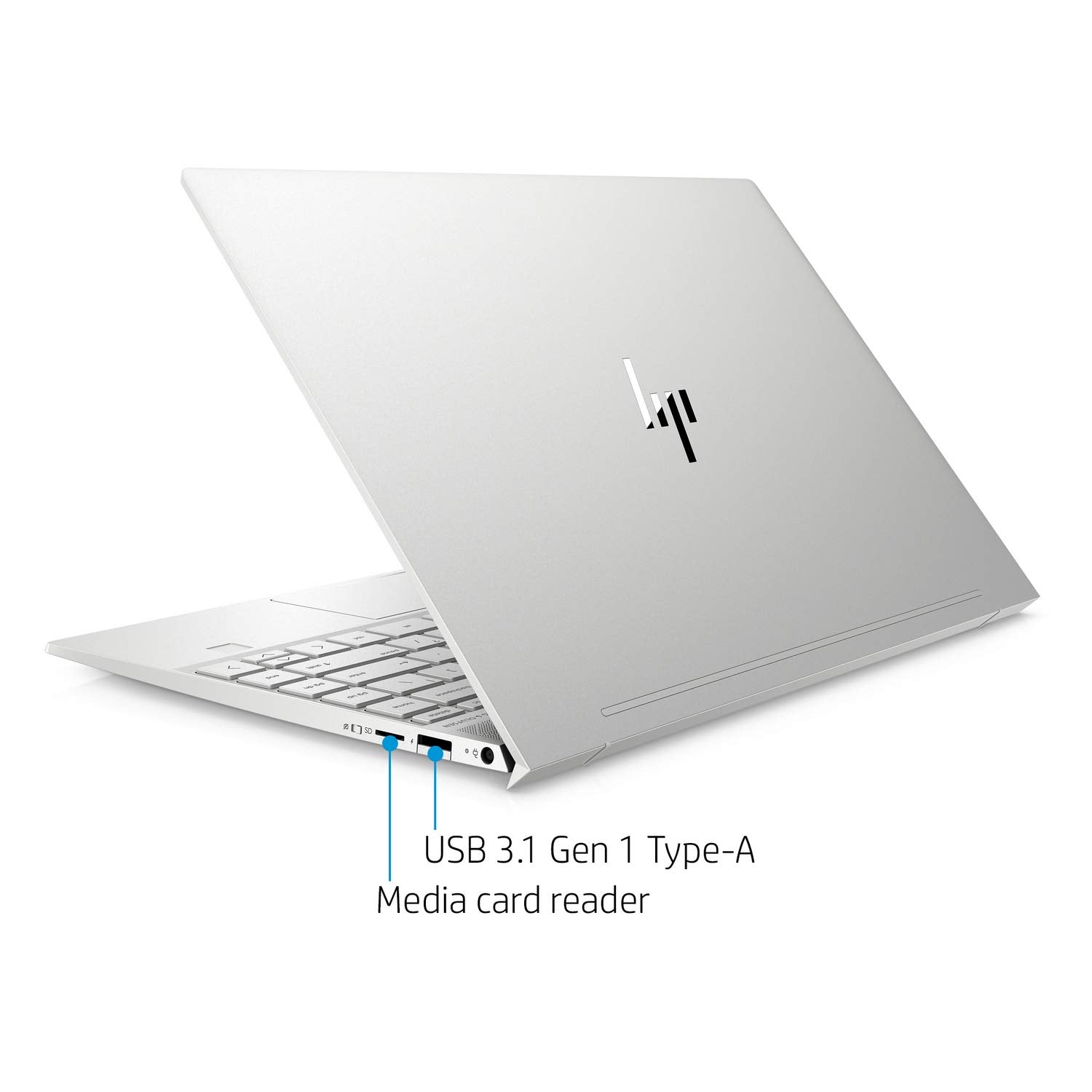 HP Envy 13 Ultra Thin Laptop 13.3" Full-HD, Intel Core i5-8250U, Intel UHD Graphics 620, 256GB SSD, 8GB SDRAM, Fingerprint Reader, 13-ah0051wm