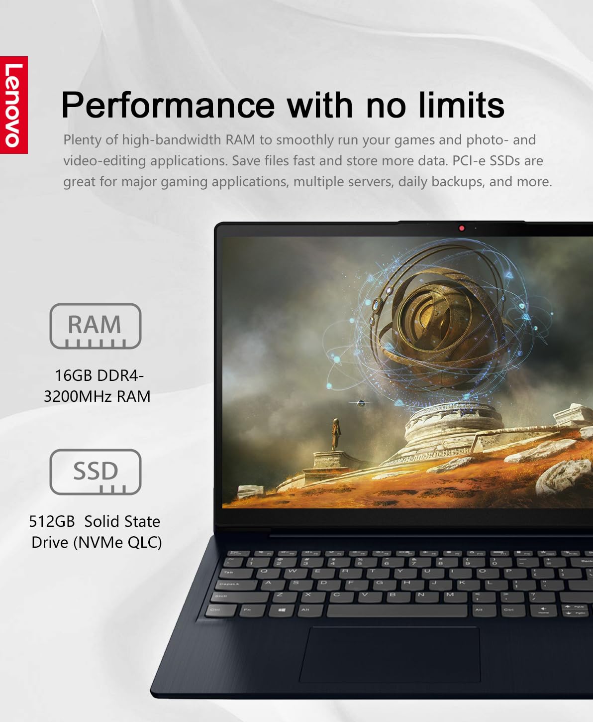 Lenovo IdeaPad 3 15.6-Inch