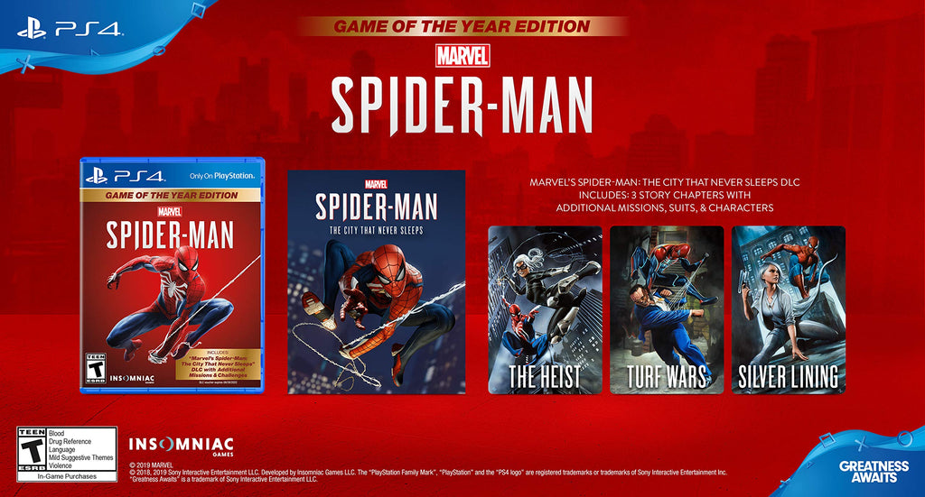 Marvel's Spider-Man: Game of The Year Edition - PlayStation 4