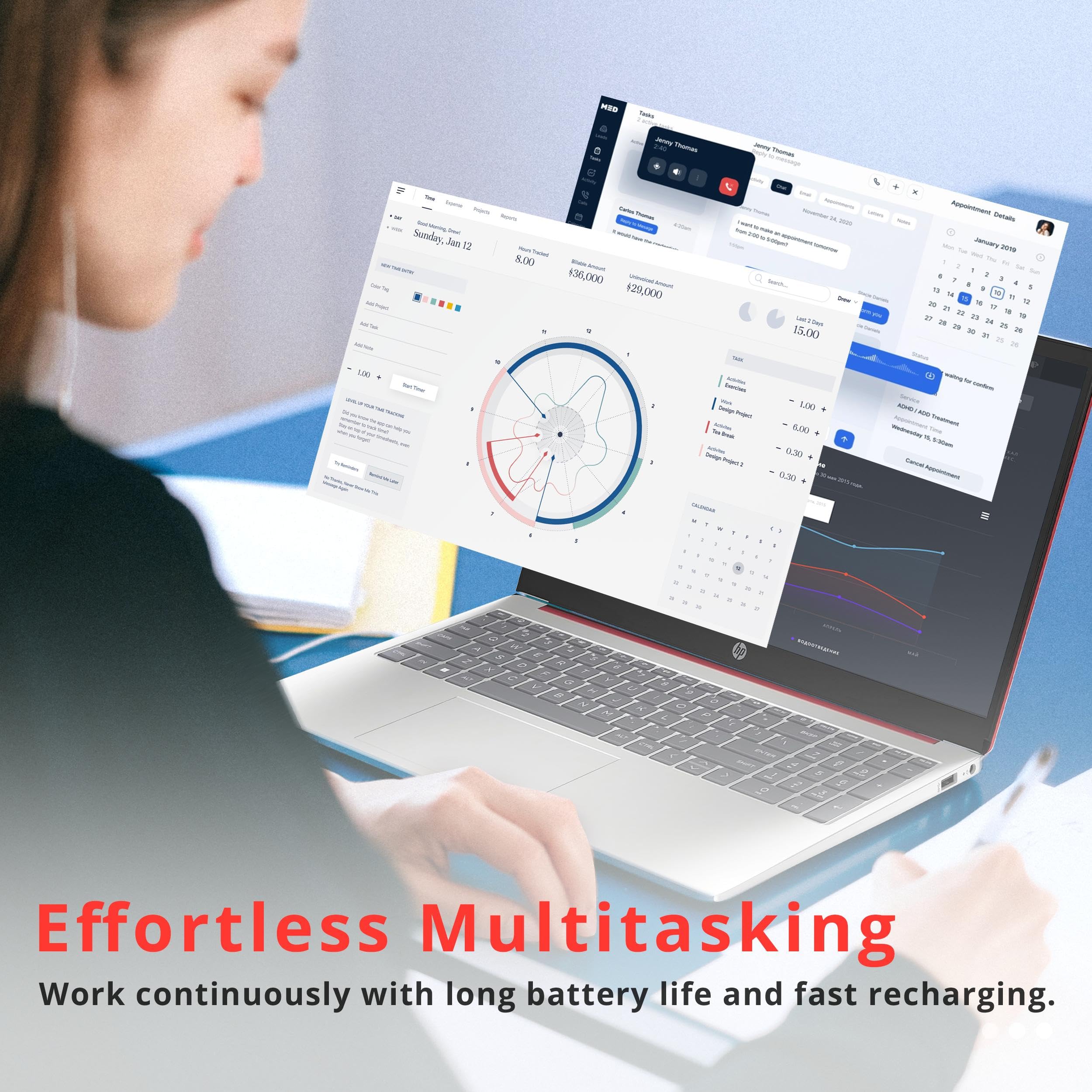 HP 15.6" Portable Laptop