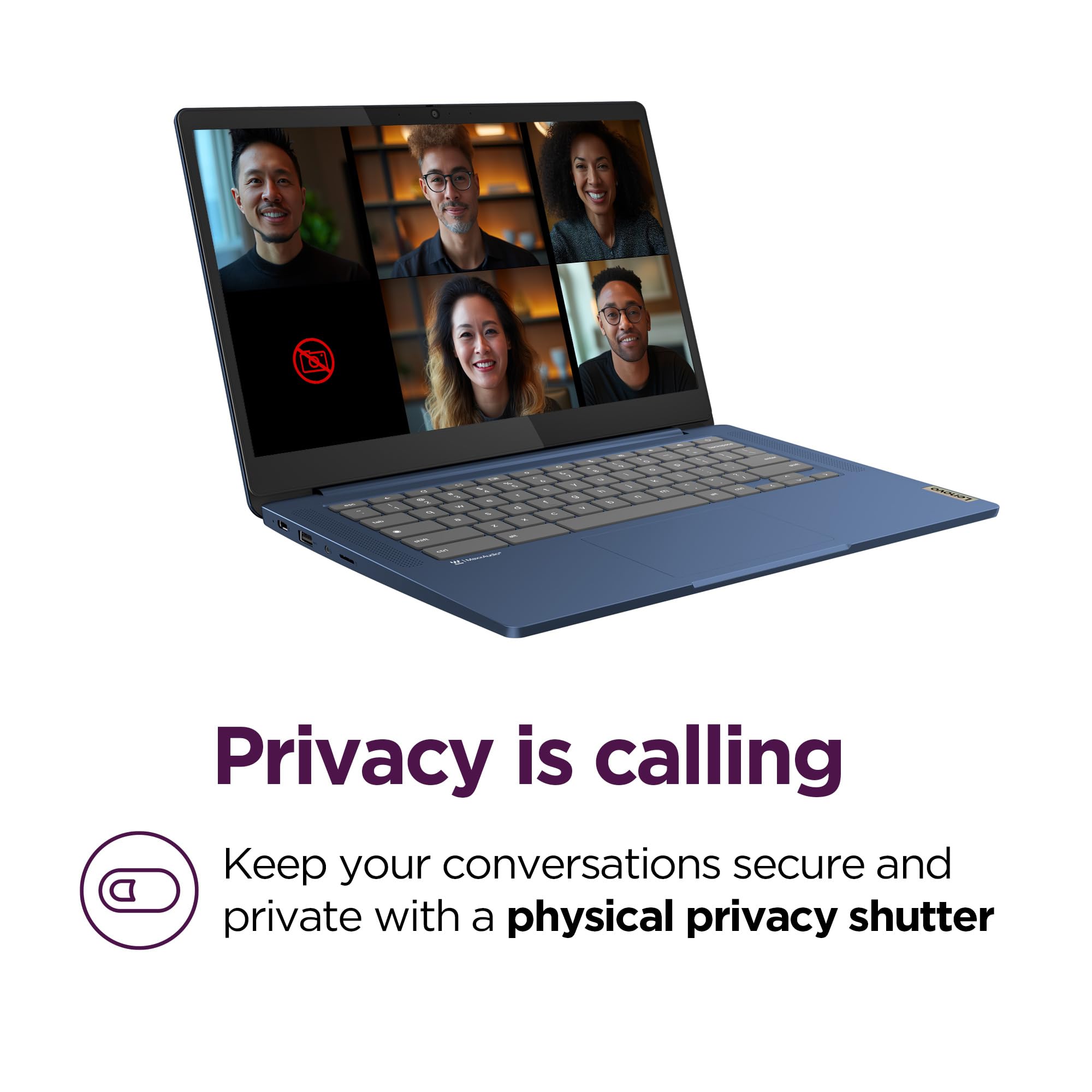 Lenovo Ideapad 1 15.6" FHD Touchscreen Laptop, with Free Lifetime Microsoft Office 2024, AMD Ryzen 5 7520U, 8GB RAM, 256GB SSD, Windows 11 Pro, Abyss Blue, with Stylus Pen & Pouch