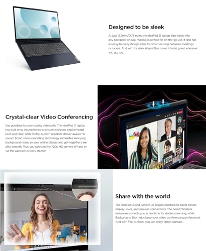 Lenovo IdeaPad 3 15.6-Inch