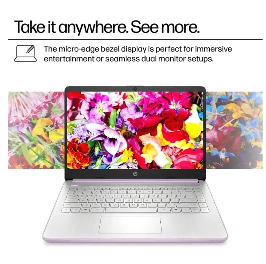 HP 2025 Student Business Laptop, Intel Processor N150(up to 3.6 GHz), 14 Inch LED Screen,1 Year Office 365, Windows 11 Home,w/YYY Accessories,