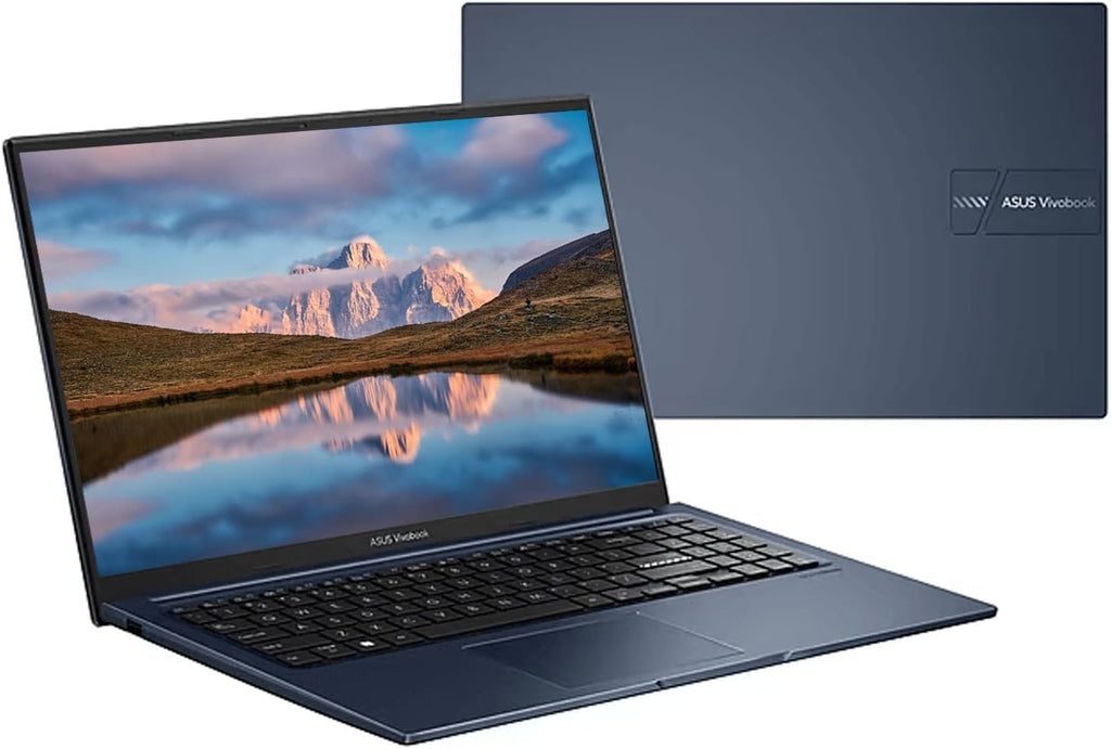 ASUS VivoBook 15 Thin and Light Laptop, 15.6” FHD Display, Intel Core i3-1215U Processor, 8GB DDR4 RAM, 512GB PCIe SSD, Windows 11 Home S Mode, Quiet Blue, F1504ZA-AS34