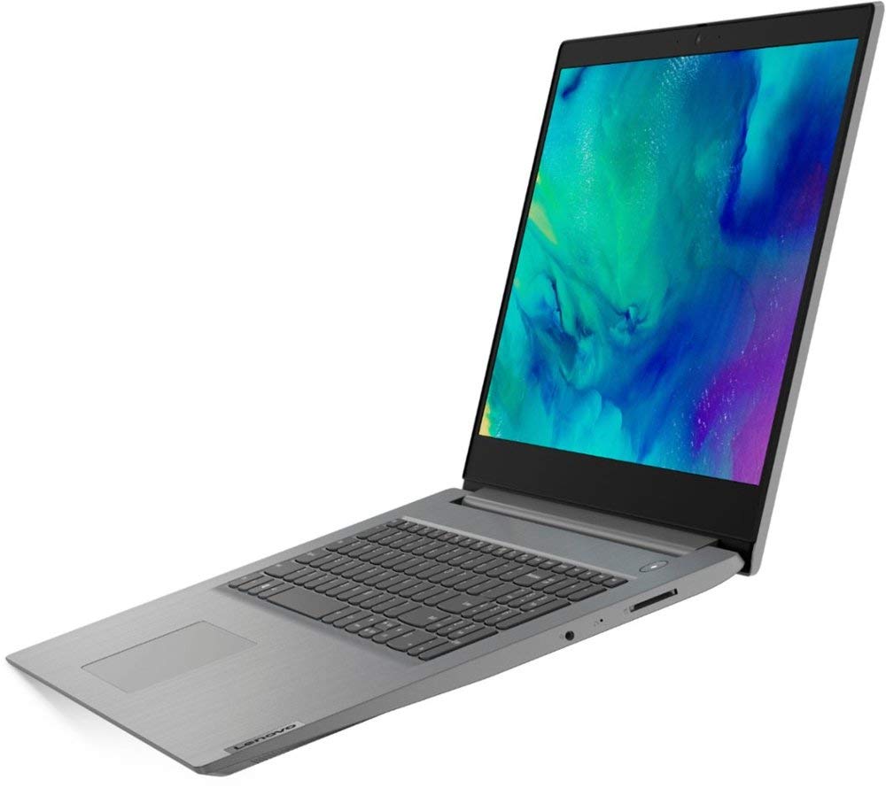 Lenovo 2020 IdeaPad 3 17" Laptop, AMD Ryzen 7 3700U, Webcam, Fingerprint Reader, Numeric Keypad, Bluetooth, HDMI, AMD Radeon Vega 10 Graphics, Windows 10, Platinum Grey (8GB|512GB SSD|1TB HDD)