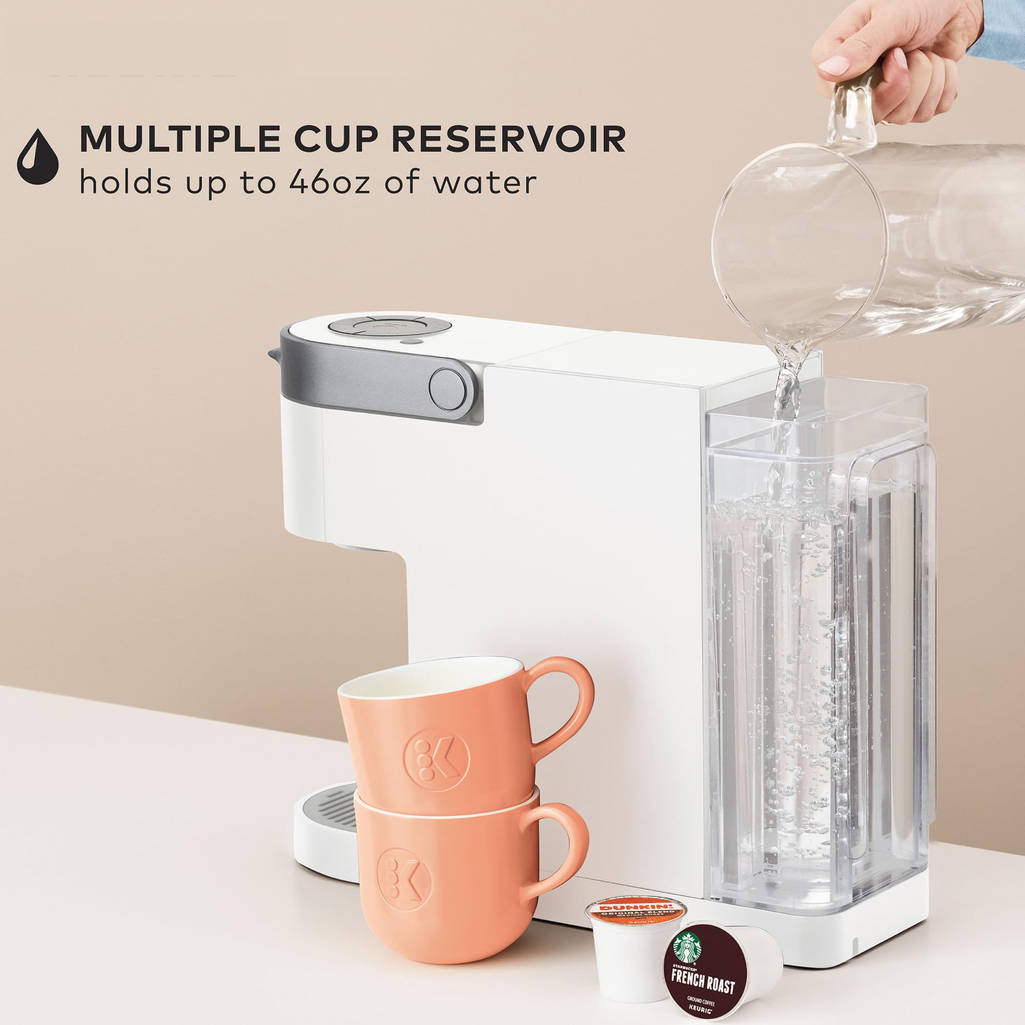 Keurig K-Slim Single-Serve K-Cup Pod Coffee Maker