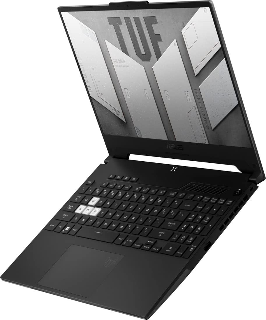 asus TUF Dash Gaming Laptop 2023 Newest, 15.6 Inch FHD 144Hz Display, NVIDIA GeForce RTX 3070 GPU, Intel Core i7-12650H, 16GB DDR5 RAM, 1TB SSD, Wi-Fi 6, Windows 11 Home, with USB WiFi Adapter
