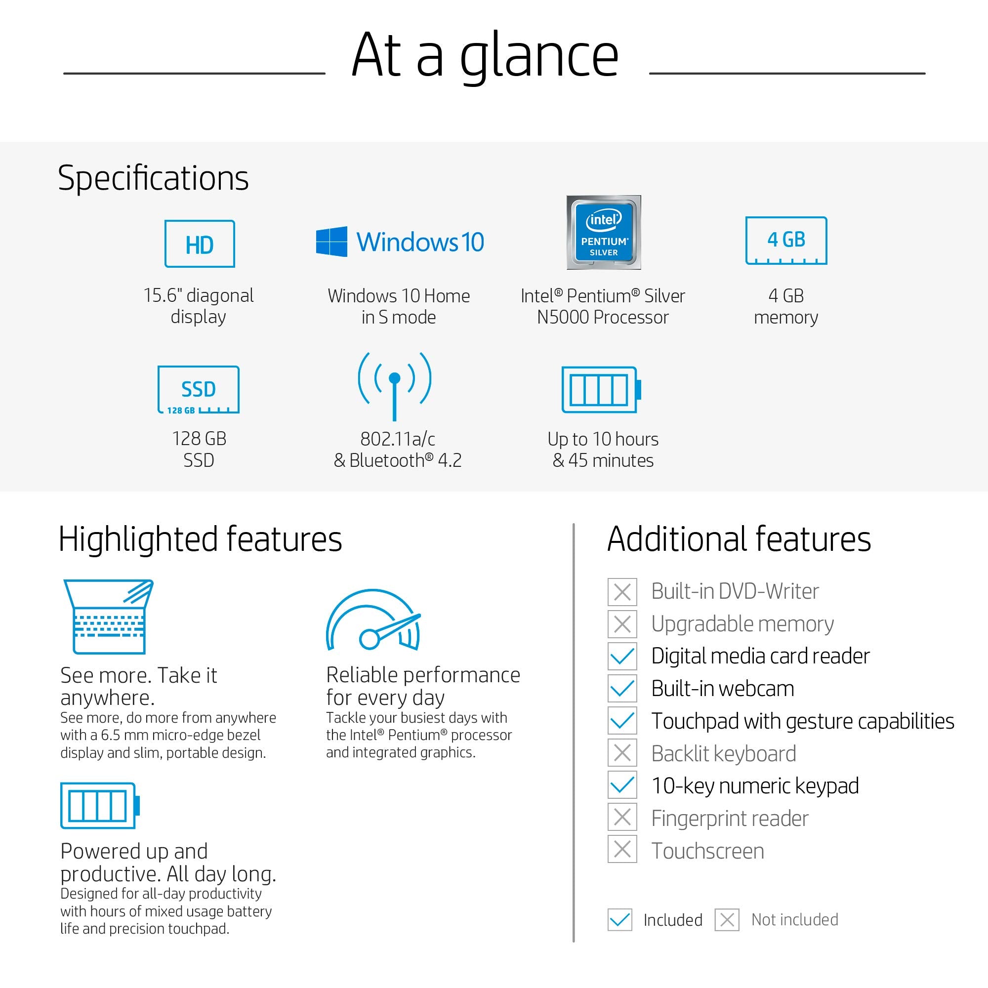 HP 17 Laptop Computer for Business