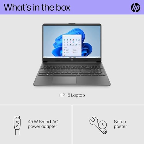 HP 15.6 Flagship HD Business Laptop Computer, Intel i3-1115G4 up to 4.1GHz (Beat i5-1035G4), Fast Charge, Numpad, Bluetooth, Wi-Fi, HDMI, Win 11 w/GM Accessory
