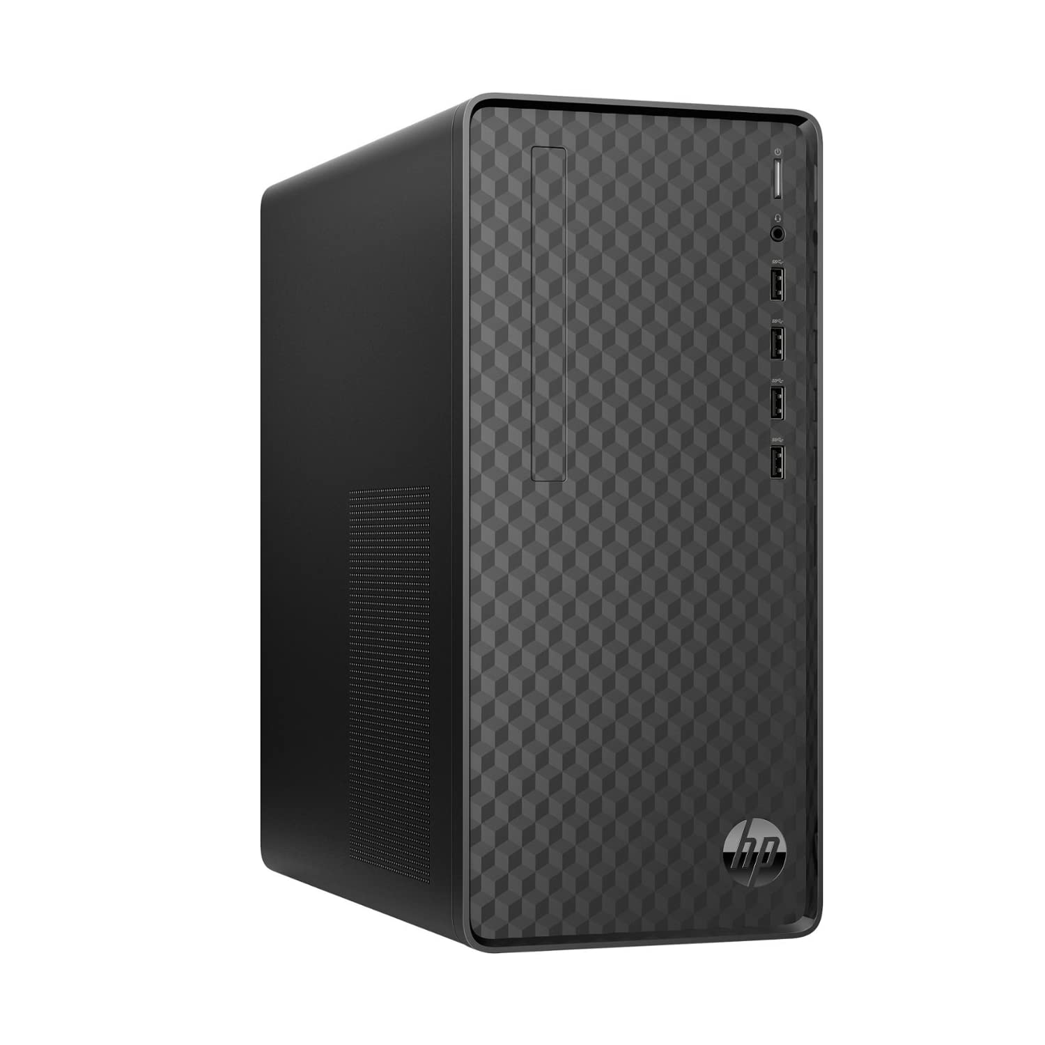 HP Newest Premium Desktop, AMD Ryzen 5 5600G Processor, 12 GB RAM, 512 GB SSD Storage, Windows 11 Home, High Speed Performance, Computer, 8 USB Ports, for Business, Study, Videos, and Gaming
