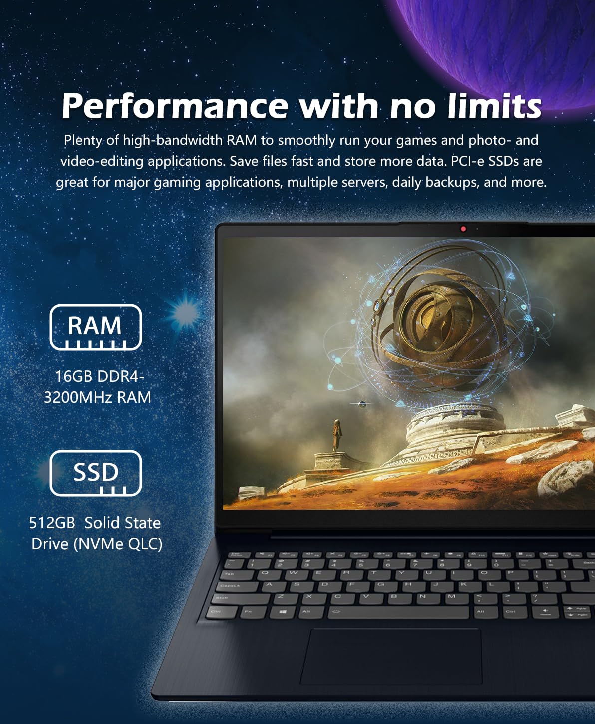 Lenovo IdeaPad 3 15.6-Inch