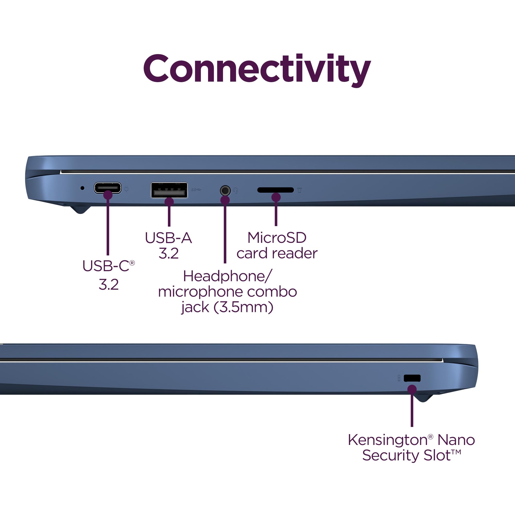 Lenovo Ideapad 1 15.6" FHD Touchscreen Laptop, with Free Lifetime Microsoft Office 2024, AMD Ryzen 5 7520U, 8GB RAM, 256GB SSD, Windows 11 Pro, Abyss Blue, with Stylus Pen & Pouch