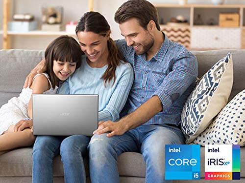 acer Aspire Lite 15.6" FHD Laptop, Intel i7-1255U, 16GB RAM, 512GB SSD, Intel Iris Xe Graphics, Backlit Keyboard, Wi-Fi 5, Win 11 Pro, Gray, Parent