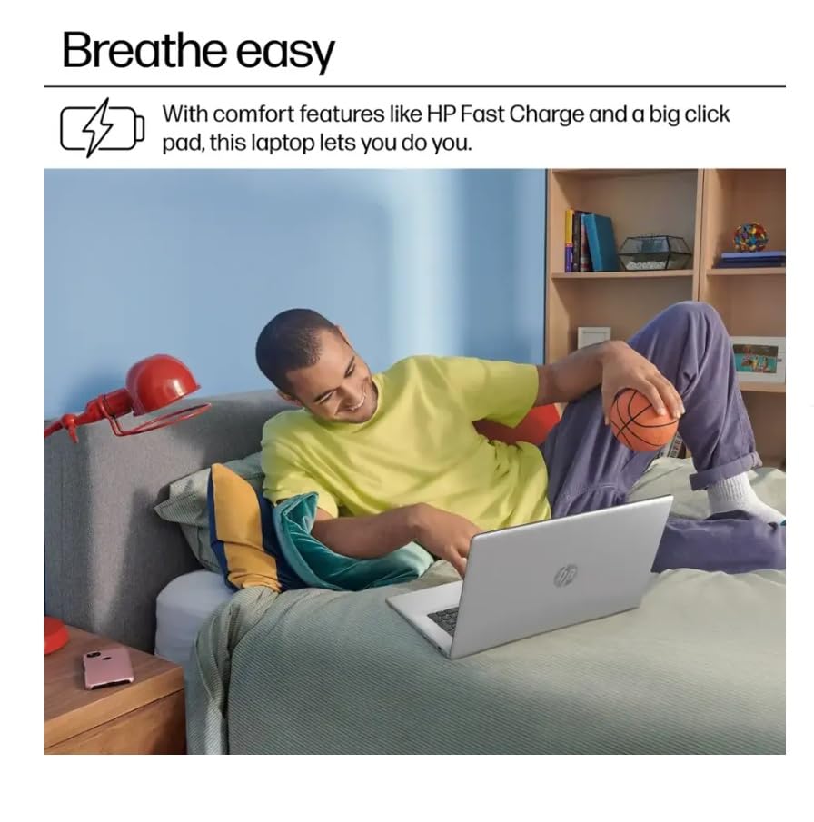 HP 17.3" HD+ Laptop for Business 2021, Intel 11th Gen Processor, WiFi, HDMI, Webcam, Win 10 Home, Natural Silver, w/GM Accessories