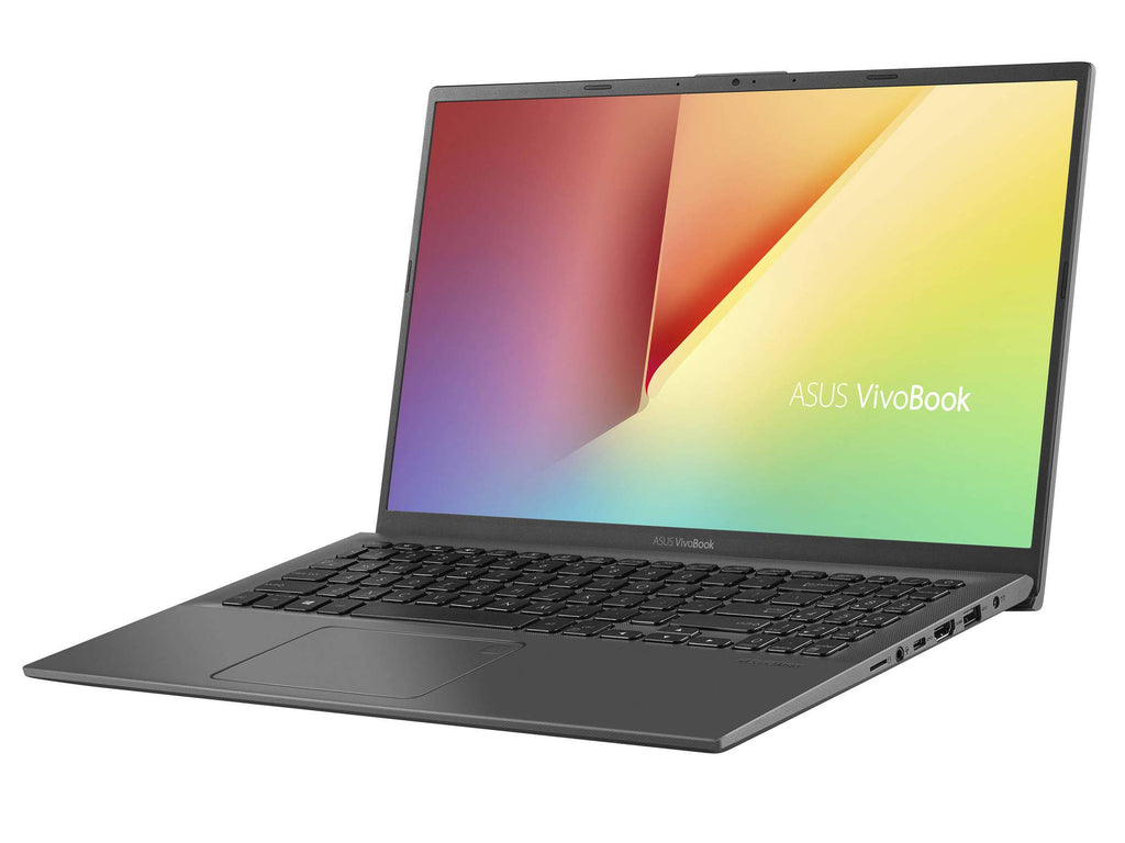 ASUS VivoBook 15 Thin and Light Laptop, 15.6” FHD, Backlit KB, Fingerprint, Windows 10, Slate Gray
