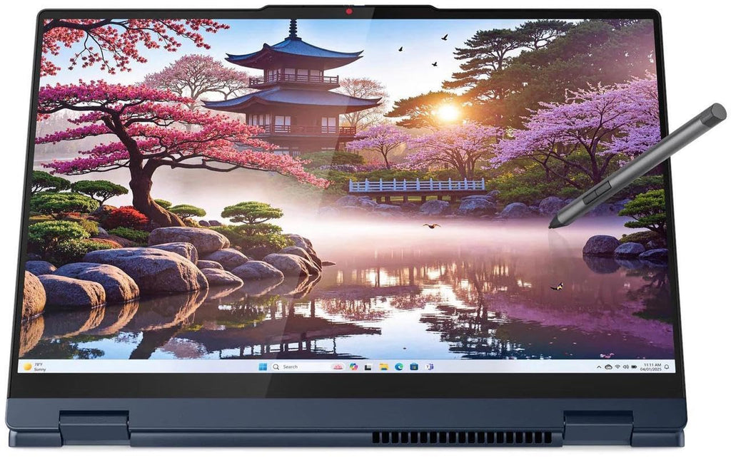 Lenovo IdeaPad Flex 5 2-in-1 AI PC Laptop, 14" WUXGA IPS Touch Screen, AMD Ryzen 7 350, 16GB RAM, 1TB PCIe SSD, Radeon 860M Graphics, Webcam, Backlit Keyboard, USB-C, HDMI, Windows 11 Pro