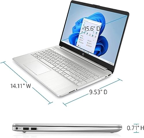 HP 15.6 Flagship HD Business Laptop Computer, Intel i3-1115G4 up to 4.1GHz (Beat i5-1035G4), Fast Charge, Numpad, Bluetooth, Wi-Fi, HDMI, Win 11 w/GM Accessory