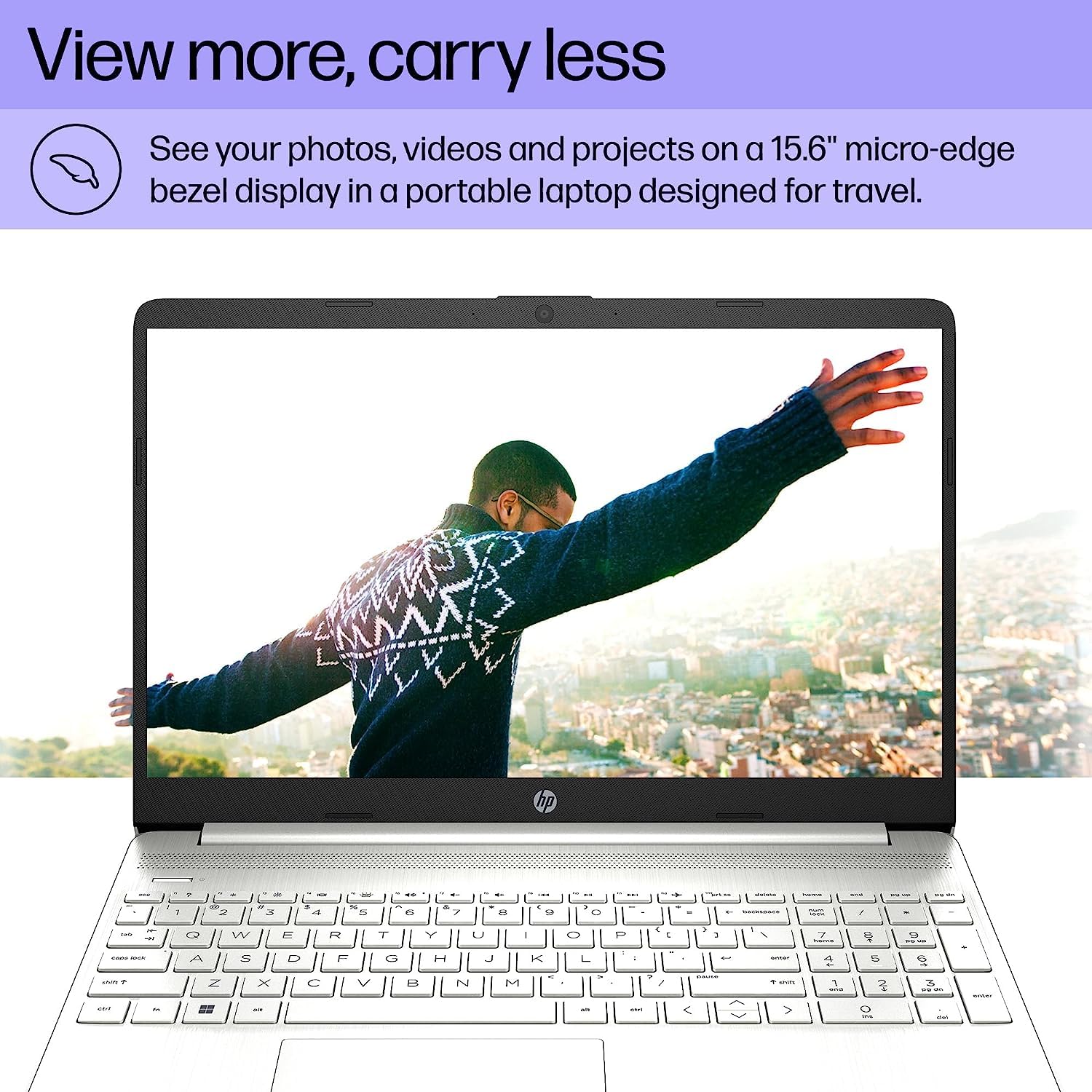 HP 15.6" HD Busienss Laptop, 6-core AMD Ryzen 5 5500U(up to 4.0GHz), 16GB RAM, 1TB PCIE SSD, USB-A&C, WiFi, Fast Charge, Windows 11 + GM Accessory, Silver