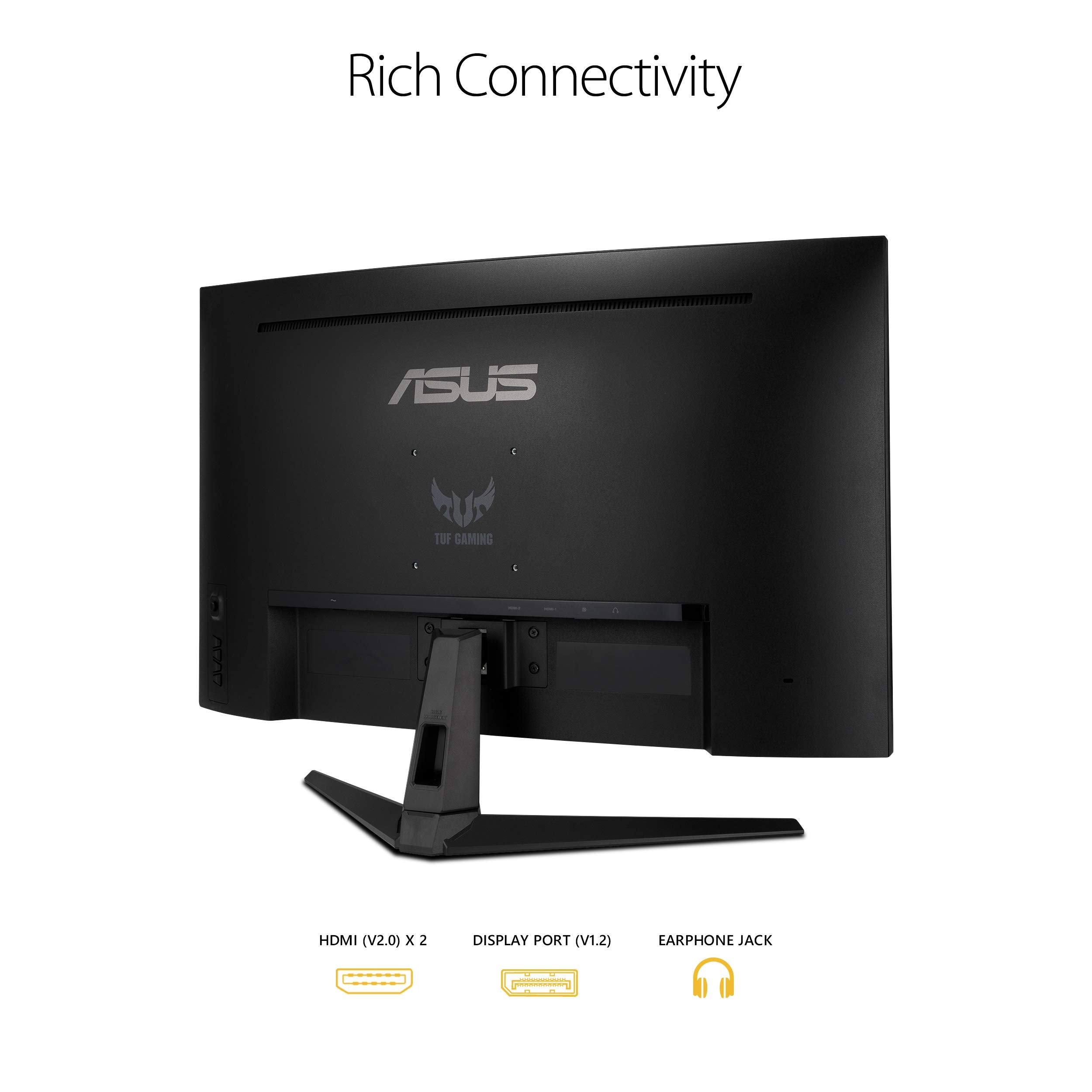 ASUS ROG Strix 27” 4K HDR 144Hz DSC Gaming Monitor (XG27UQR) - UHD (3840 x 2160), IPS, 1ms, Extreme Low Motion Blur, DisplayHDR 400, DCI-P3 90%, G-SYNC Compatible, Eye Care, DisplayPort, HDMI, USB 3.0