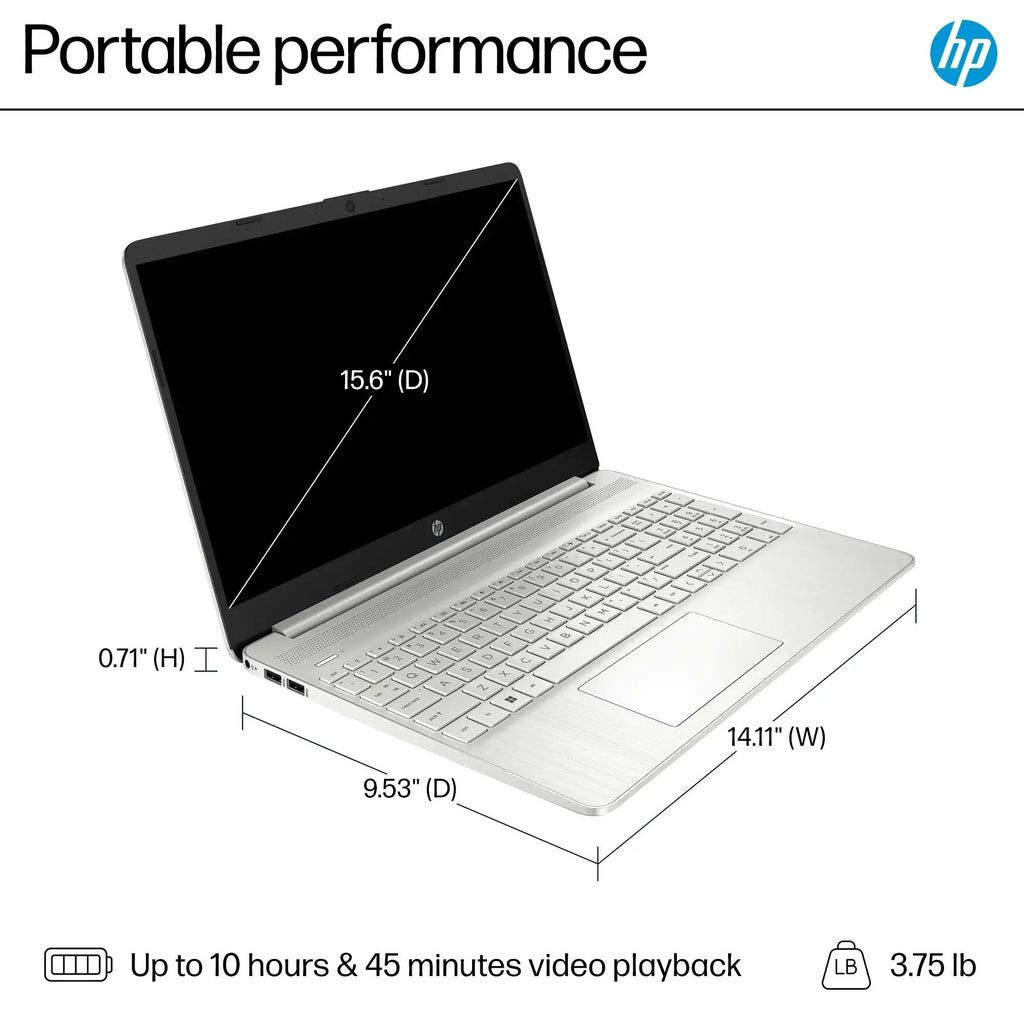 HP 15-Inch HD Touchscreen Laptop